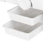 Sillon Kosmetikstuhl mit Tabletts, weiß – Bild 9