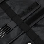Friseurkoffer, schwarzer Stoff – Bild 7