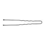 Haarknoten E-65, 300 Stück, 7 cm, schwarz – Bild 2