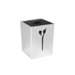 Silberner Friseurscherenständer – Bild 2