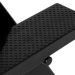 Schwarzer, klappbarer Schminkstuhl aus Aluminium – Bild 7