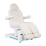 Azzurro 708BS Exclusive Pro elektrischer Pedikürestuhl mit 3 Motoren und Heizung, weiß – Bild 2