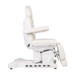 Azzurro 708BS Exclusive Pro elektrischer Pedikürestuhl mit 3 Motoren und Heizung, weiß – Bild 3