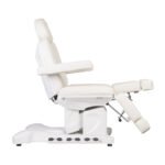 Azzurro 708BS Exclusive Pro elektrischer Pedikürestuhl mit 3 Motoren und Heizung, weiß – Bild 4