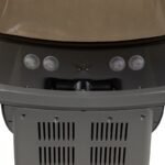 Gabbiano 408D Hängende Friseursauna mit Aktivozon, Grau – Bild 5