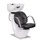 Gabbiano Asti Friseurwaschstation schwarz