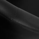 Gabbiano Parma Friseurstuhl, schwarz, mit goldenem Gestell – Bild 7