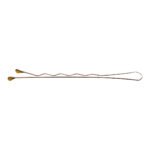 Friseurhaarnadeln, 120 Stück, E-57, 5,6 cm, gold – Bild 2