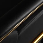 Gabbiano Mayka Friseurwaschstation schwarz und gold – Bild 7
