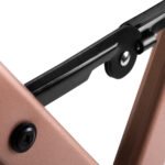 Alu Make-up-Stuhl Roségold – Bild 4