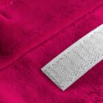 Kosmetik-Haarreif aus fuchsiafarbenem Samt – Bild 2