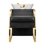 Gabbiano Diana Friseurwaschplatz schwarz und gold – Bild 6
