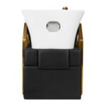 Gabbiano Diana Friseurwaschplatz schwarz und gold – Bild 7