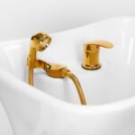 Gabbiano Diana Friseurwaschplatz schwarz und gold – Bild 12