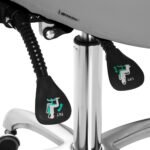 Kosmetikhocker 1004 Giovanni grau – Bild 6