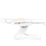 Azzurro Lux elektrischer Kosmetikstuhl mit 3 Motoren und Heizung, weiß – Bild 6