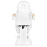 Azzurro Lux elektrischer Kosmetikstuhl mit 3 Motoren und Heizung, weiß – Bild 9
