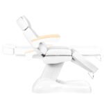 Azzurro Lux elektrischer Kosmetikstuhl mit 3 Motoren und Heizung, weiß – Bild 12
