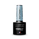 CLARESA Hybrid-Nagellack Eiscreme 3-5 g – Bild 3