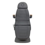 Sillon Lux 273b elektrischer Kosmetikstuhl, 3 Motoren, grau, auf grauem Gestell – Bild 6