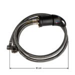 Schwarzer S04 Friseurwaschbecken-Armaturen – Bild 4