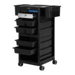 Gabbiano 68UV Friseurassistent mit UV-Sterilisator, Schwarz – Bild 2