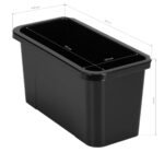 Gabbiano 68UV Friseurassistent mit UV-Sterilisator, Schwarz – Bild 15