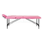 Klappbarer Massagetisch aus Aluminium, Komfort Activ Fizjo, 2-teilig, rosa-schwarz – Bild 2