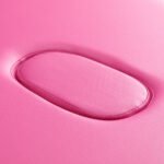 Klappbarer Massagetisch aus Aluminium, Komfort Activ Fizjo, 2-teilig, rosa-schwarz – Bild 8