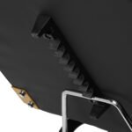 Kosmetikstuhl 557G mit Tabletts gold schwarz – Bild 10