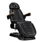 Sillon Lux 273b elektrischer Kosmetikstuhl, 3 Motoren, schwarz
