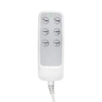 Sillon Lux 273b elektrischer Kosmetikstuhl, 3 Motoren, schwarz – Bild 14