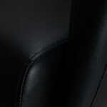 Gabbiano Monaco schwarzer Friseurstuhl – Bild 5