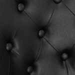 Gabbiano Parma schwarzer Friseurstuhl – Bild 5