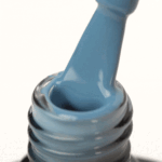 OCHO NAILS Hybrid-Nagellack blau 504 -5 g – Bild 3