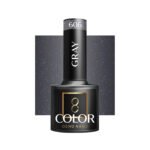 OCHO NAILS Grauer Hybrid-Nagellack 606 - 5 g