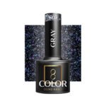 OCHO NAILS Grauer Hybrid-Nagellack 607 - 5 g