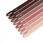 OCHO NAILS Hybrid-Nagellack braun 803 -5 g – Bild 4