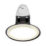 Q96 schwarzer Wandhaartrocknerhalter – Bild 3