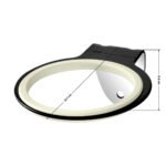 Q96 schwarzer Wandhaartrocknerhalter – Bild 5