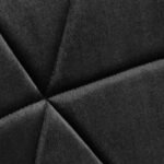 4Rico Skandinavischer Stuhl QS-186 Samt schwarz – Bild 6