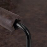 Gabbiano Katania Loft Friseurstuhl „Old Leather“, dunkelbraun – Bild 5