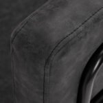 Gabbiano Katania Loft Friseurstuhl „Old Leather“ Schwarz – Bild 6