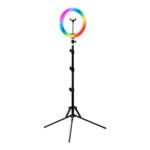 GLOW Ringlampe 10" RGB BSC mit Ständer 10W – Bild 2