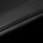 Gabbiano Turin Friseurstuhl, schwarz mit goldenem Fuß. – Bild 5