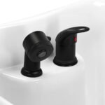 Gabbiano Turin Friseursalon Waschstation schwarz – Bild 8