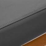 Grauer Friseurstuhl von Gabbiano Porto mit goldenem Fuß? – Bild 6