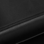 Gabbiano Porto Friseurstuhl, schwarz, mit schwarzem Gestell – Bild 7