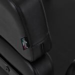 Gabbiano Porto Friseurstuhl, schwarz, mit schwarzem Gestell – Bild 8