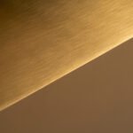 Gabbiano Toledo Haarwaschstation in Schwarz und Gold mit schwarzer Schüssel. – Bild 8